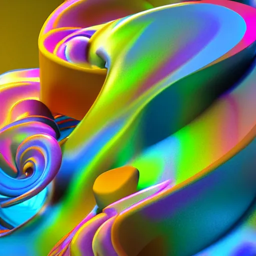 Image similar to swirling abstract 3d rendering, hyperrealistic, colorful pastel matte, award winning masterpiece with incredible details and beautiful cinematic lighting, 3d set design, 3d illustration, 3d still designs, abstract forms and shapes, abstract scene design, 3d render trending on ArtStation, highly detailed