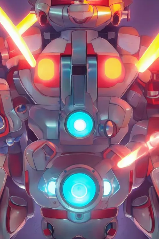 Image similar to metabots medabots medarotto medarot robot minimalist comics, behance hd by jesper ejsing, by rhads, makoto shinkai and lois van baarle, ilya kuvshinov, rossdraws global illumination ray tracing hdr radiating a glowing aura