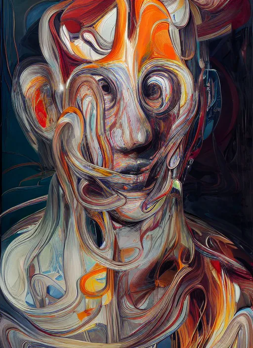 Image similar to it is only with the heart that one can see rightly ; what is essential is invisible to the eye. full body by jenny saville, scifi, neo - gothic, intricate, rich deep colors. part by james jean, part by adrian ghenie and gerhard richter.