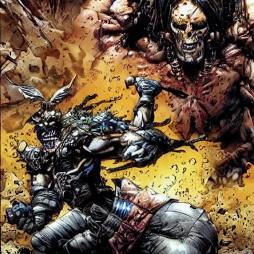 Prompt: by Simon Bisley