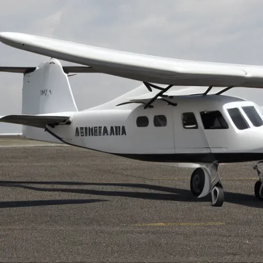 Prompt: a cessna with stealth technology