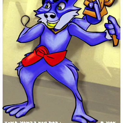 Image similar to sly cooper valentines day card, detailed,