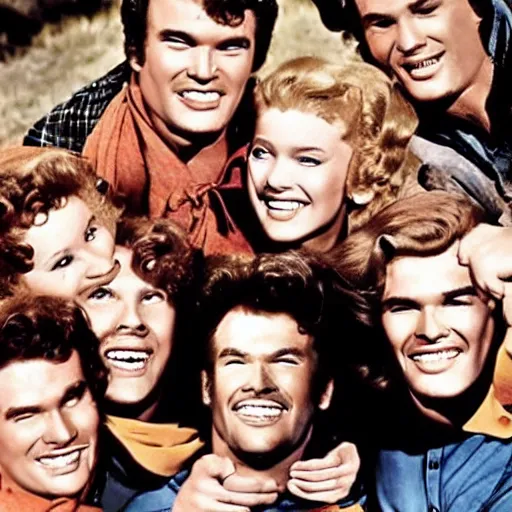 Prompt: seven brides for seven brothers meme