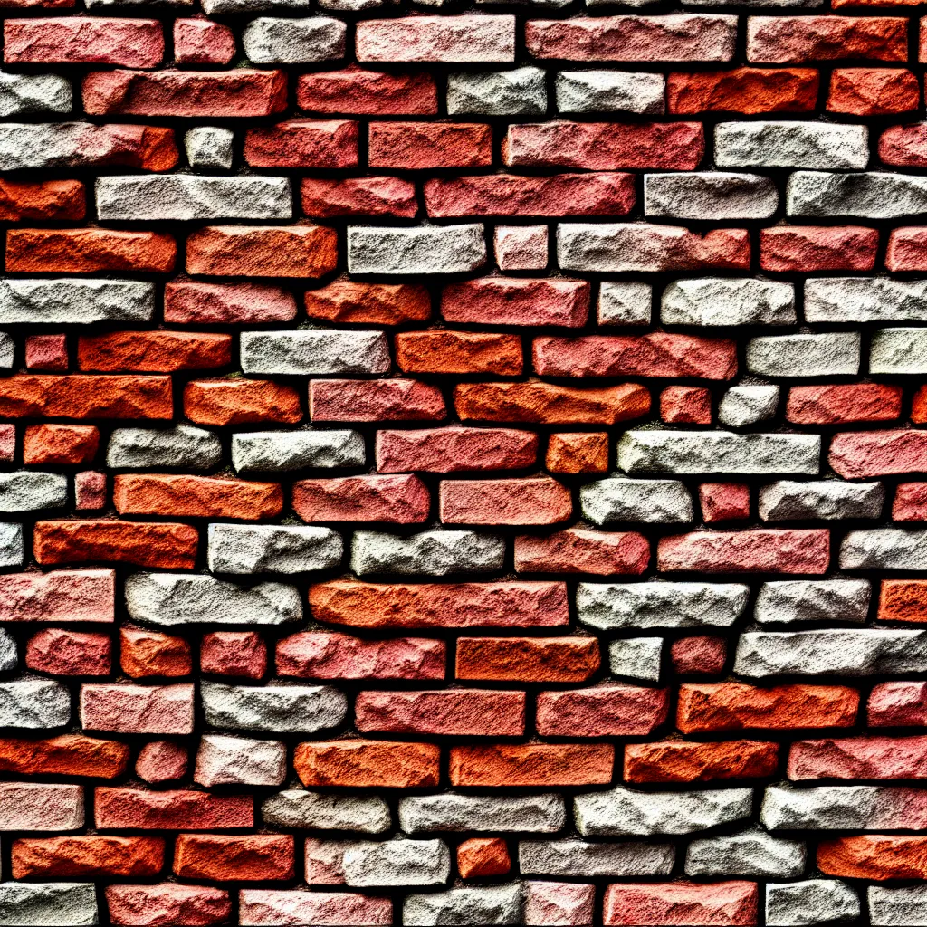 Image similar to a brick multicolor wall stone tile texture irregular diffuse albedo high detail 8k macro details texture texture texture texture