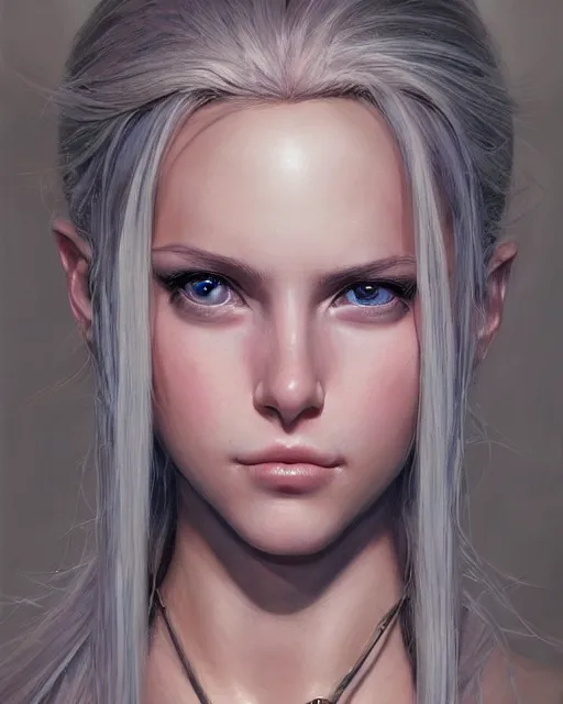Prompt: human barbie portrait | highly detailed | very intricate | symmetrical | cinematic lighting | award - winning | closeup portrait | balthier final fantasy | painted by donato giancola and mandy jurgens and charlie bowater | featured on artstation