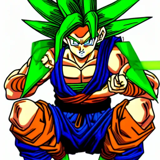 Image similar to quadraplegic goku