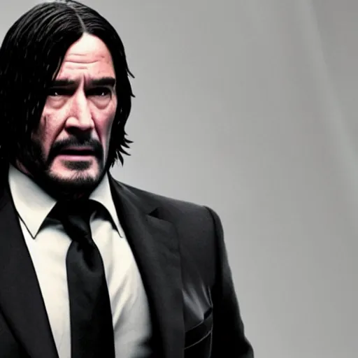 Prompt: Rober de Niro as john Wick