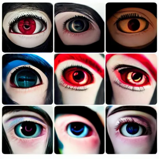 Image similar to anime eyes