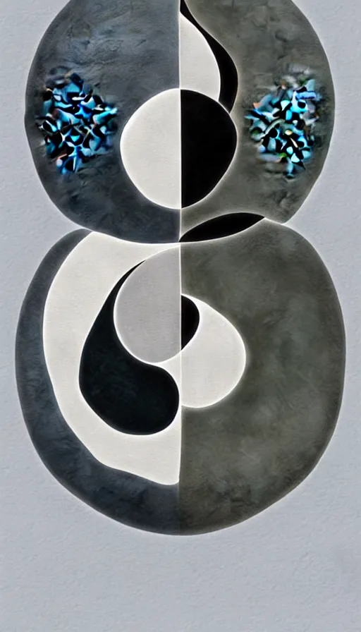 Image similar to Abstract representation of ying Yang concept, from Lineage 2