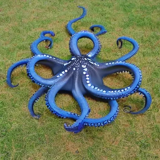 Image similar to octopus turned into a quadcopter