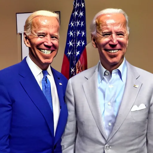 Image similar to blue joe biden blue blue