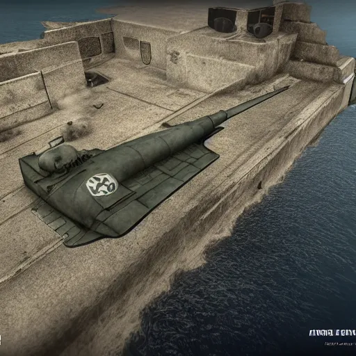 Prompt: ww 2 videogame, top - down!!! perspective, photorealism!! sub - pen level, submarine!!, bunker!!, round - based - tactics, best graphics, octane, redshift, ue 5, ultrarealism graphics