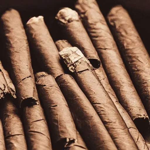 Image similar to angels smoking cigar