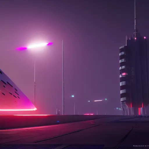 Image similar to blade runner 2 0 4 9 city architecture, spacex starship rocket launch, environmental lighting, ray tracing, highly detailed, editorial, dslr, 2 4 mm, octane render, unreal engine 5, artstation, 4 k