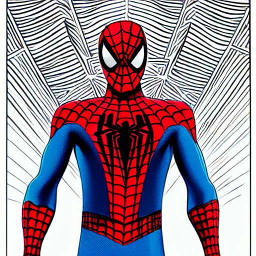 Image similar to Spiderman created by Tesla company