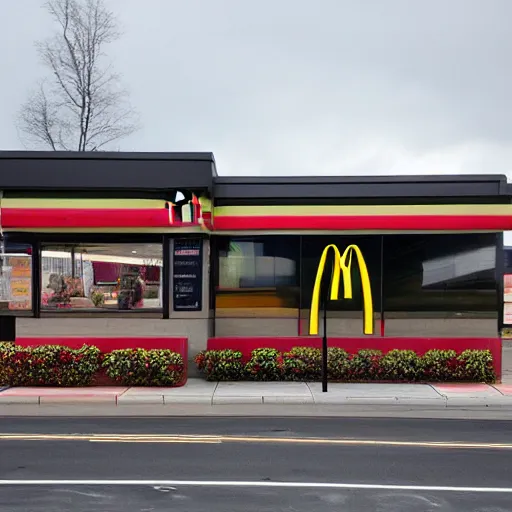 Image similar to Mcdonalds liminal space