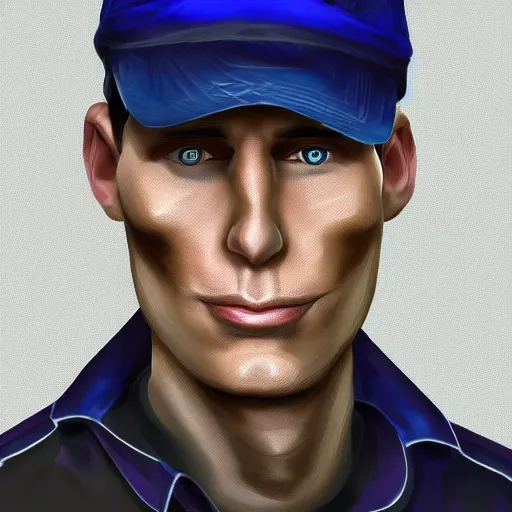 Prompt: high - quality digital painting of jerma 9 8 5, jerma