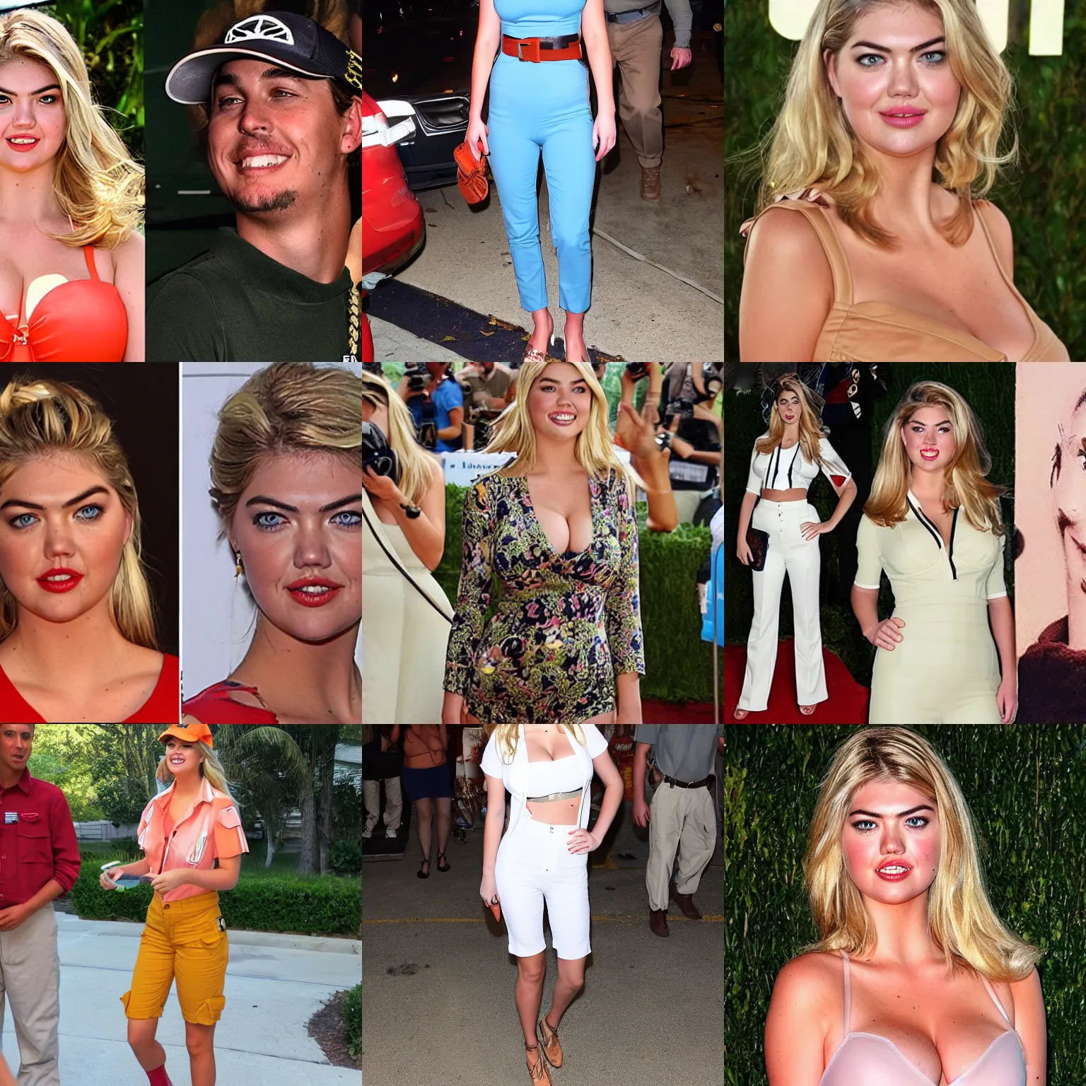 Prompt: kate upton dressed like the character stanley yelnats from holes