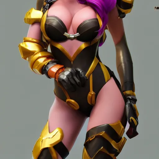 Prompt: still close up of pretty Caitlyn (League of Legends) in KDA More music video. 3d render, octane render, game art, realistic, highly detailed, trending on artstation, 4k, trending on artstation, pixar, cgsociety, unreal engine 5, redshift render, trending on artstation, blender, behance, cg