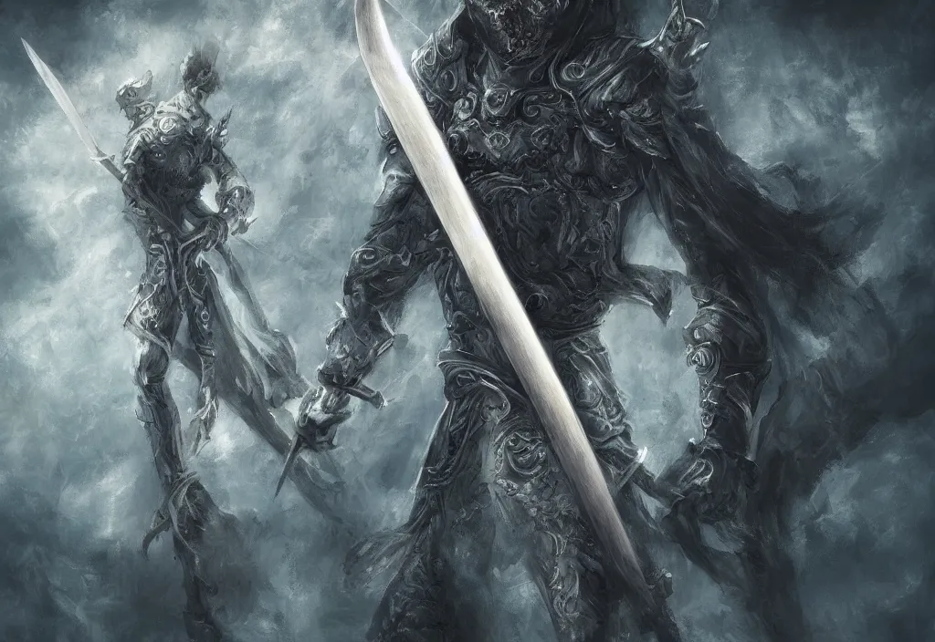 Prompt: sword no background, 4k ultra hd, fantasy dark art