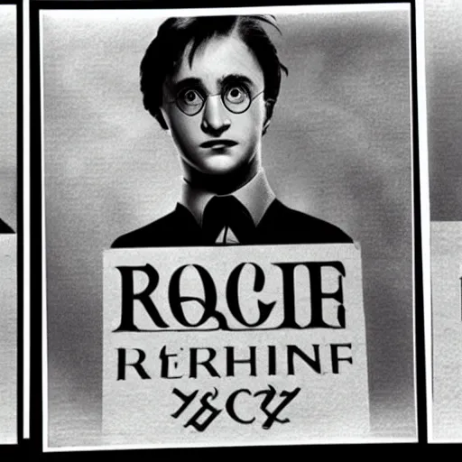 Prompt: harry potter and the third reich