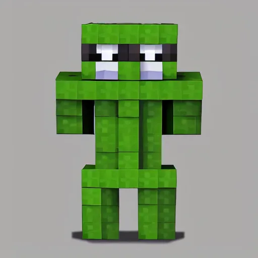 Image similar to minecraft creeper in real life, mojang, block creeper, concept art, fantasy, artstation award, detailed