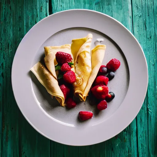 Image similar to crepes food photography