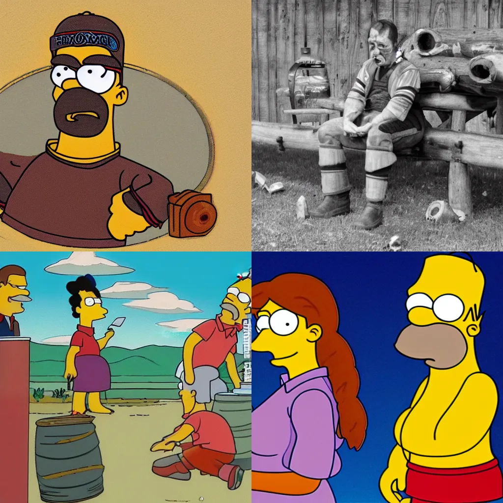 Prompt: Homer Si