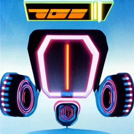 Prompt: new level of tron 1 9 8 2