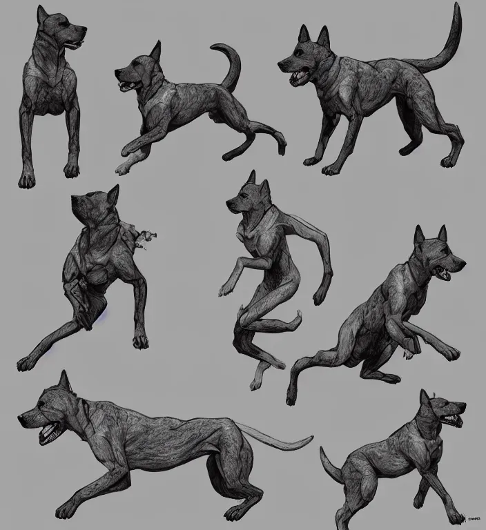 Pose Reference - Challenging Feral Character by JB-Pawstep on DeviantArt