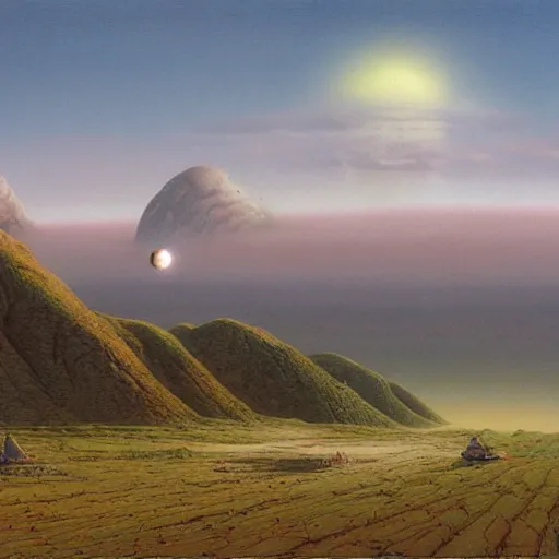 Image similar to a landscape by peter elson