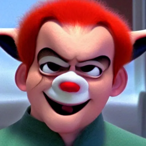 Image similar to syndrome from the incredibles in rudolph the red nosed reindeer