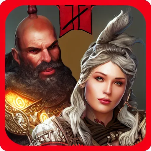 Image similar to divinity original sin 2, div os 2, div 2, group chat icon