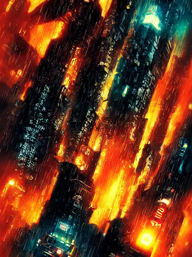 Image similar to Blade Runner movie poster