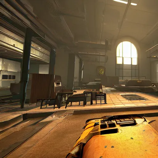 Image similar to Half Life 3, in game screenshot, leaked in-development screenshot