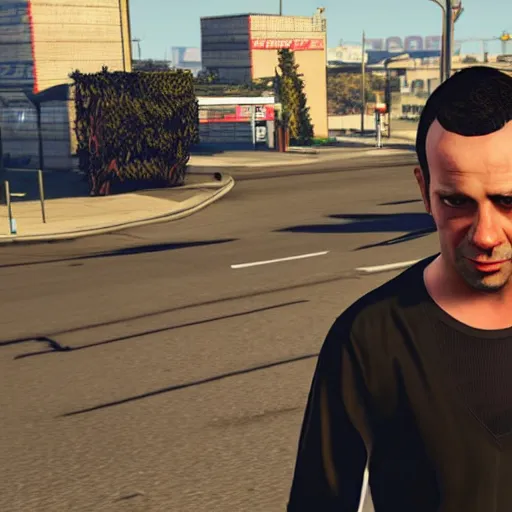 Image similar to Andrew Tate in GTA 5