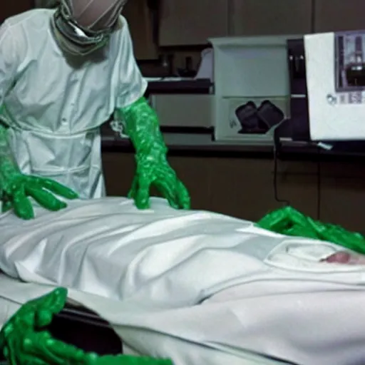 Prompt: alien autopsy