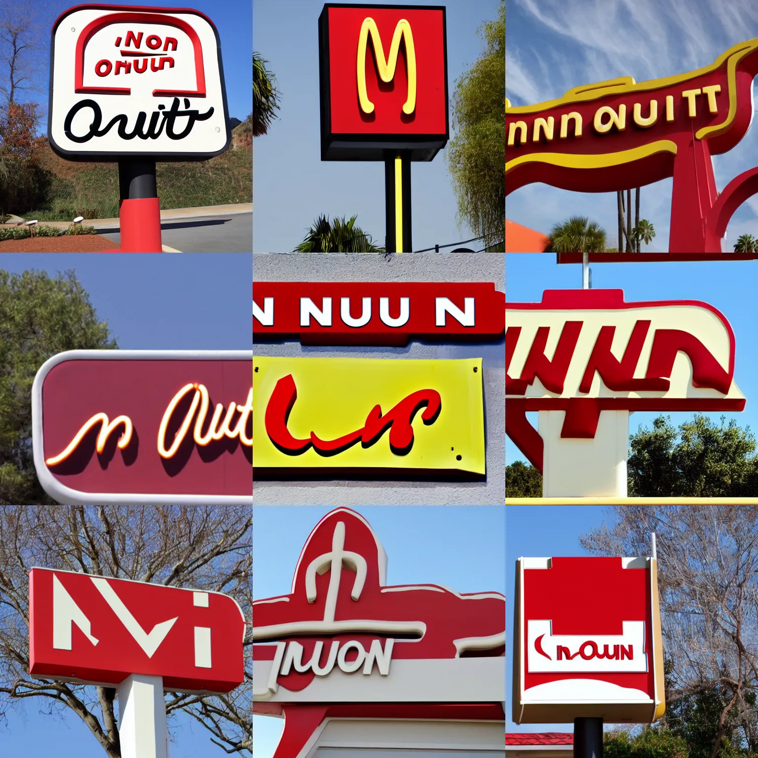 Prompt: in 'n out sign