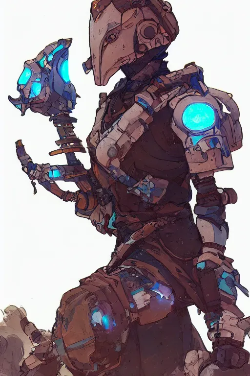 Image similar to combination suit armor aloy horizon forbidden west horizon zero dawn robot ninja mask helmet backpack tribal, art gta 5 comics, official fanart behance hd artstation by jesper ejsing, by rhads, makoto shinkai and lois van baarle, ilya kuvshinov, ossdraws radiating a glowing aura cgi rtx 2 0 2 2