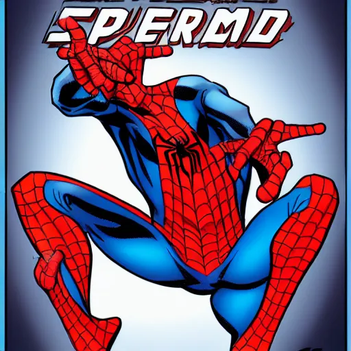 Prompt: Spiderman from the year 5000