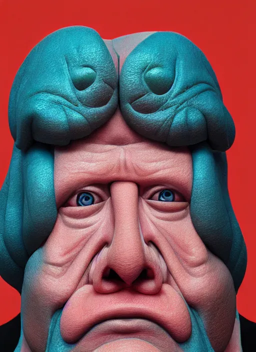 Image similar to photorealistic 3 0 0 0 ( dr. john a. zoidberg ), portrait photography feroflex photorealistic studio lighting ektachrome detailed intricate face details, ultradetails, beautiful face, realistic shaded perfect face, extremely fine details