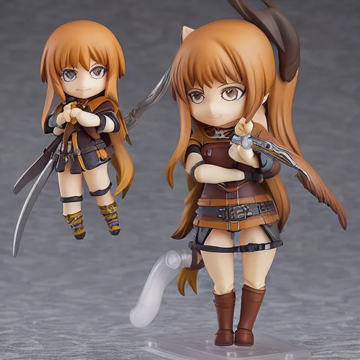 Image similar to Aela the Huntress, An anime Nendoroid of Aela the Huntress, figurine, detailed product photo