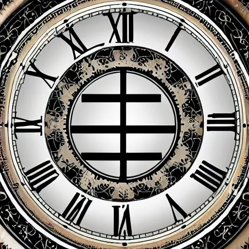 Image similar to clock arabic numerals