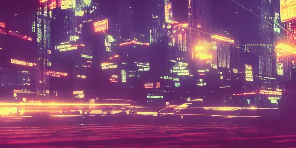 Prompt: neo noir city, 1 9 8 0 s future retro, cinematic, dramatic lighting, atmospheric