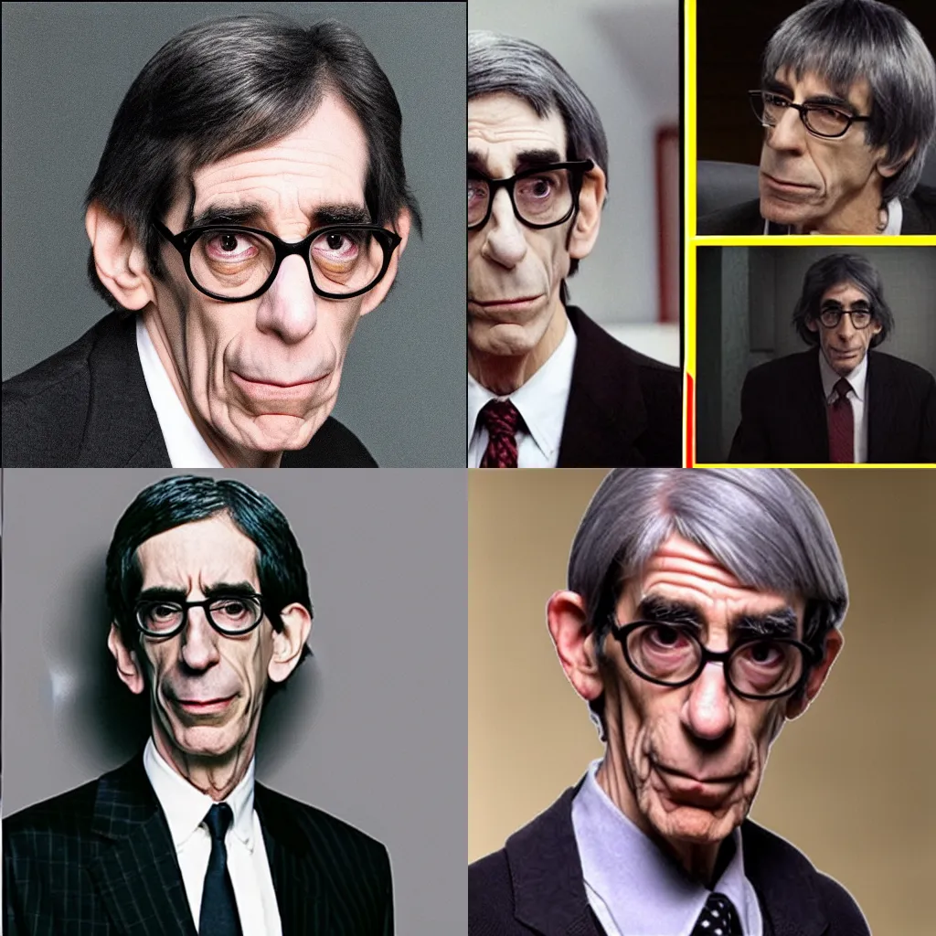 Prompt: richard belzer as a meme