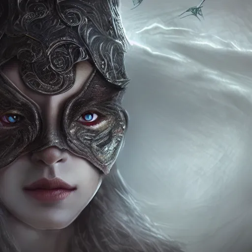 Image similar to higly detailed full body character art of a high fantasy sorceres eyes covered by a pointy mage hat, full body, highly detailed, photo realistic, dark fantasy atmosphere, froggy, 8K, matte-painting