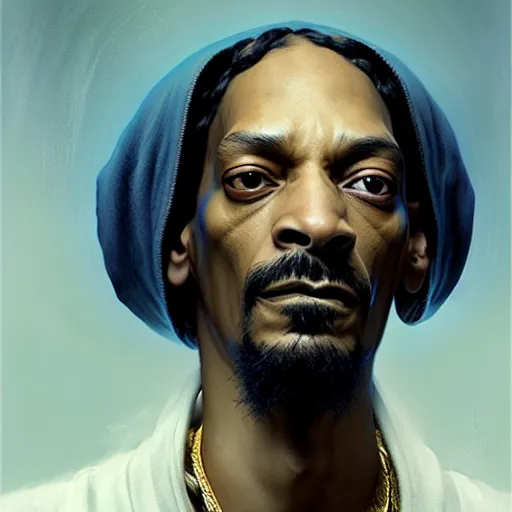 Image similar to snoop dog, sharp focus, illustration, highly detailed, digital painting, concept art, matte, art by ruan jia and wlop and greg rutkowski, masterpiece