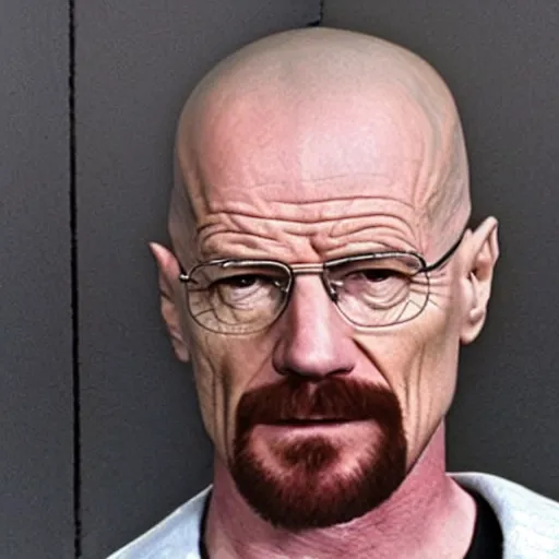 Prompt: walter white as gigachad