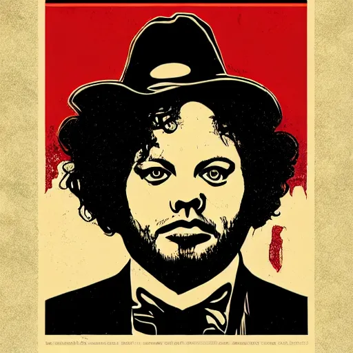 Prompt: dan fogler poster by shepard fairey