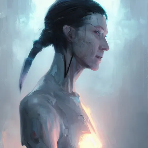 Image similar to shodan, wintermute, neuromancer, hal, evil a. i., painted by stanley lau, painted by greg rutkowski, painted by stanley artgerm, digital art, trending on artstation